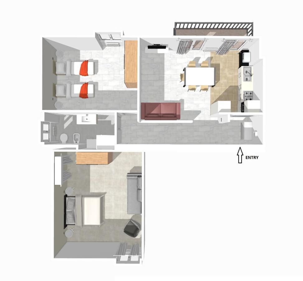 Lab3 City Private Apartment - 2 Bedrooms Pavia Exterior foto
